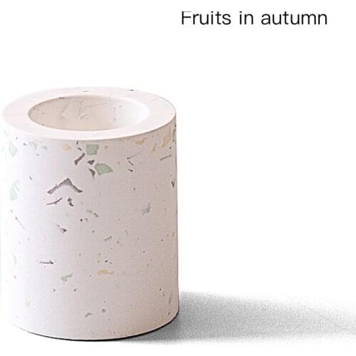 Mini Electric Toothbrush Holder Terrazzo Toothbrush Holder Organizer Bathroom Toothbrush Cup Bath Vanity Countertop