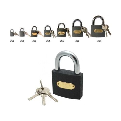 Trı Cırcle Padlock No: 366 63 Mm