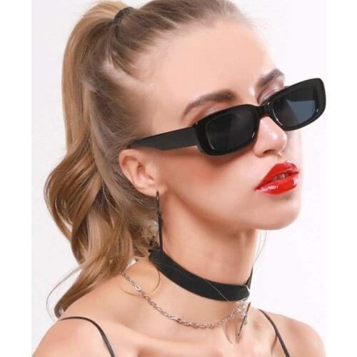 Womens Sunglasses 2021 Summer Fashion Cat Eye Square Retro Sunglasses Women Vintage Luxury Brand Designer UV400 Sun Glasses