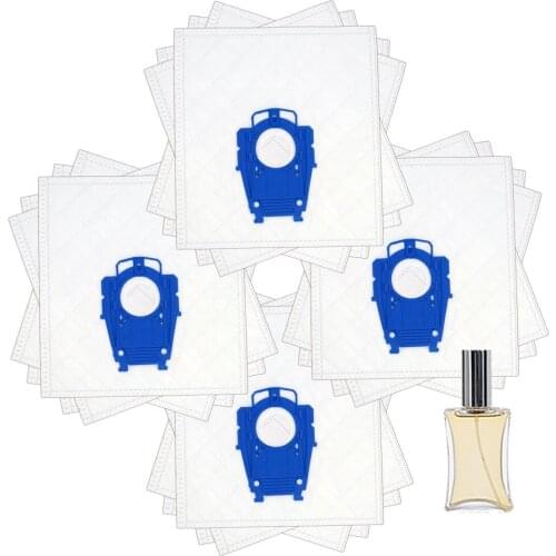 Vacuum Cleaner Dust Bag Compatible Brand Model Siemens VS 08GP 1266 Vacuum Cleaner Bag (20 Pieces) HT-TT0016-20-35