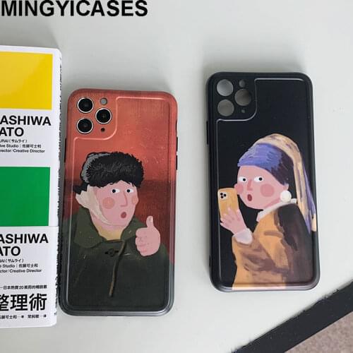 Shockproof IMD Phone Cases for Iphone 12 Mini 12 11 Pro Max Xr 7 8 Plus Xs Max X SE 2020 Couples Soft TPU Back Cover Coque