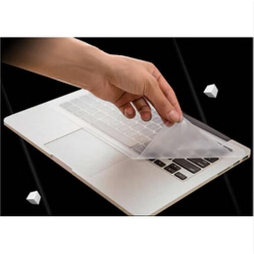 Universal transparent laptop Keyboard x100 Silicone skin cover protector fit 13,15,17" for Laptop notebook with retail package