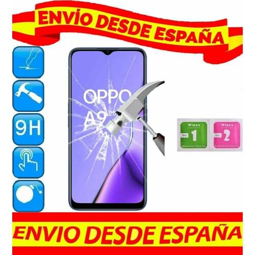 PROTECTOR DE PANTALLA Para Oppo A9 2020 DE CRISTAL TEMPLADO PREMIUM ALTA CALIDAD ENVIÓ GRATIS