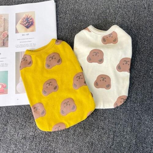 Pet Dog Vest Sweatshirt Dog Summer Clothes Puppy Clothes Schnauzer Pug French Bulldog Costume Small Dogs Cotton t Shirt