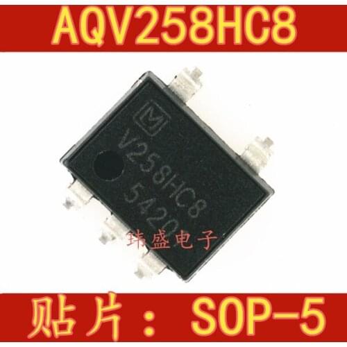 10pcs AQV258HC8 AQV258HA AQV258HB2 SOP-5 AQV258