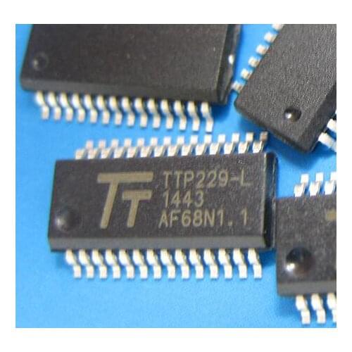 10pcs/lot 100% New&original TTP229-LSF -L SSOP28 168IC