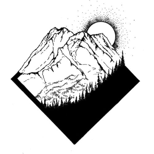 30pcs Sun Rising From The Valley Waterproof Temporary Tattoos Men Tatuajes Temporales A Prueba De Agua The flash Kids Tatoo