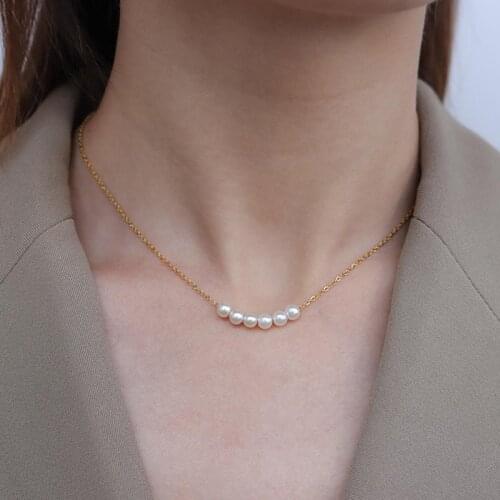 ANEEBAYH Gold Chokers