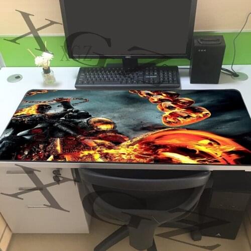 XGZ Large 60x30/90x40 XXL Anime Mousepad Game Player Evil Spirits Knight Mouse Pad Keyboard Mausunterlage Tapis De Souris