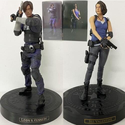 Jill Valentine Figure Game Biohazard Leon S Scott Kennedy Action Figures Model Toy