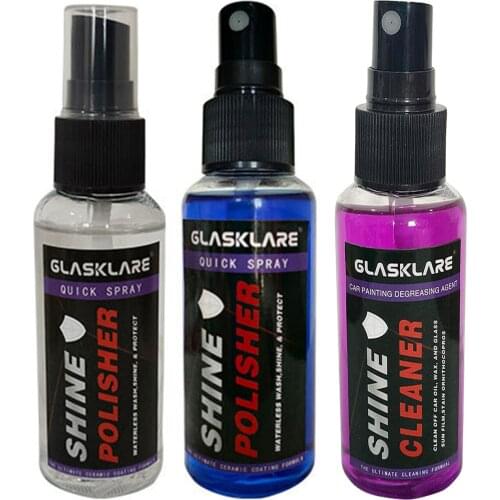 9H Glass Ceramic Car Liquid Coating Waterproof Nano Ceramics Protect Shine Anti-scratch Super Hydrophobic Glass Coating 50ml