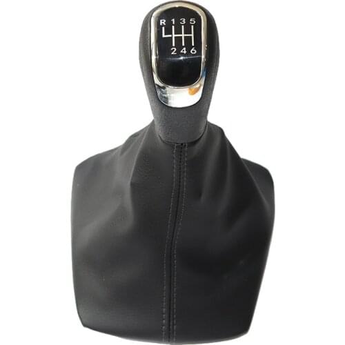 For Skoda Octavia A5 A6 2004-2012 Car Gear Shift Knob Gearstick Gaiter Boot Kit Shifting Knob Cover