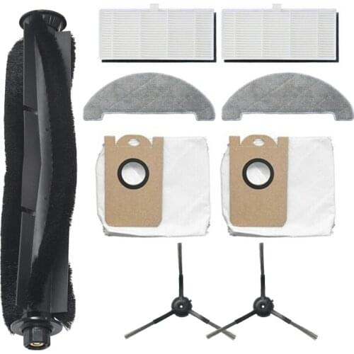 HOT!-Dust Bags Mop Cloths Side Brush Roller Brush Filter for XIAOMI VIOMI S9 Robot Vacuum Cleaner Accessories