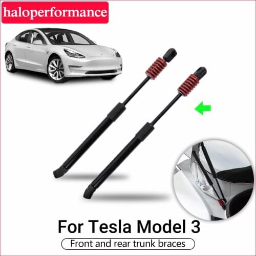 Model3 Tesla Car Trunk Lift Supports For Tesla Model 3 Accessories Struts Support Rods Upgraded Shock Tesla Model Three 2020