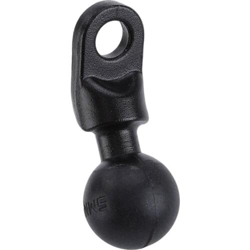 Motorcycle Angled Base W / 10mm Hole 1 '' Inch Ball Head Adapter Work For RAM Mounts For Gopro Camera, Smartphone, For GPS