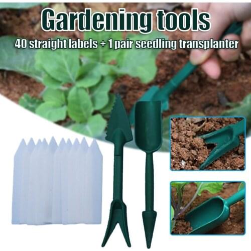 Transplanter Tag Set Multi-purpose Gardening Planting Tools Planting Bonsai Gadgets for Home Garden Yard can CSV can CSV
