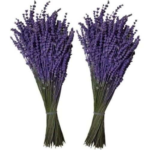 Real Lavender Bundle-Painted-2'li- decoration artificial flower искусственный цветок