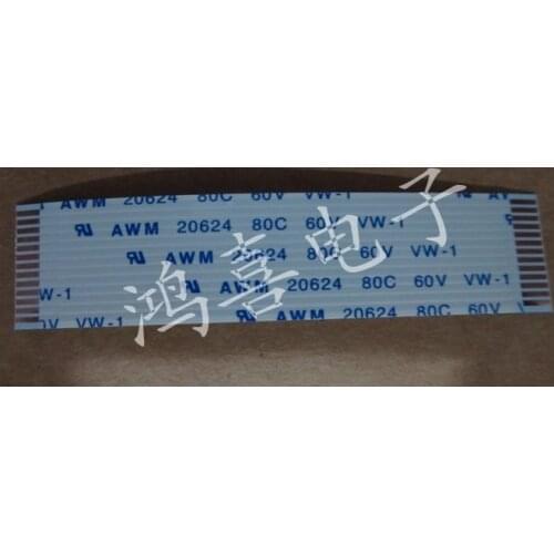 WZSM Wholesale Brand new AWM 20624 80C 60V VW-1 FFC FPC Flexible Cable 1.0mm Pitch 13Pins Length 60mm Forward