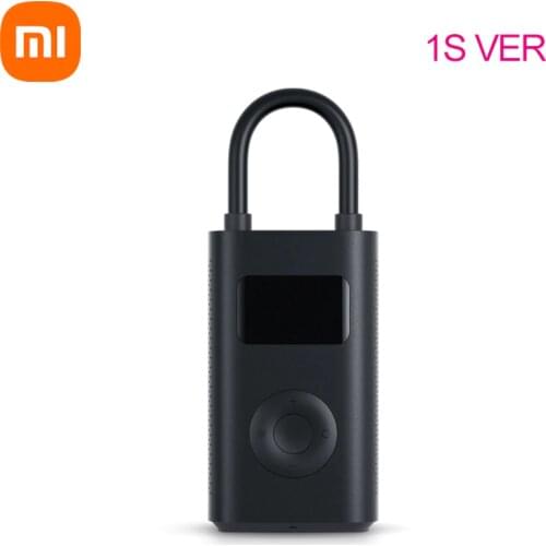 Newest Xiaomi Mijia Portable Smart Digital Tire Pressure Detection Electric Inflator Pump 1S for Bike Motorcycle Car Football