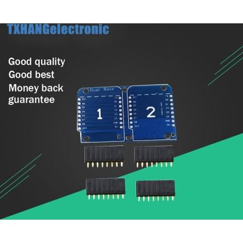 ProtoBoard Shield Dual Base Shield for WeMos D1 Mini NodeMCU development board