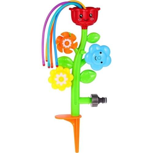 Water Sprinkler for Kids, Kids Sprinklers for Yard, Water Toys Flower Spray Toy for Summer