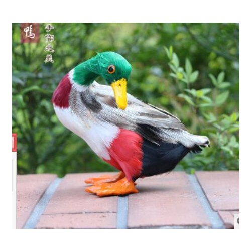 Make duck poultry Feathered animal Home furnishing handicrafts articles statue home decoration wedding