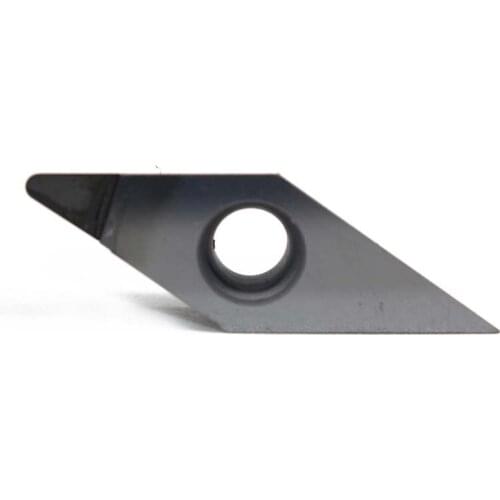 2PCS VCGT160408 PCD Boring lathe cutting tool carbide blade polycrystalline diamond material