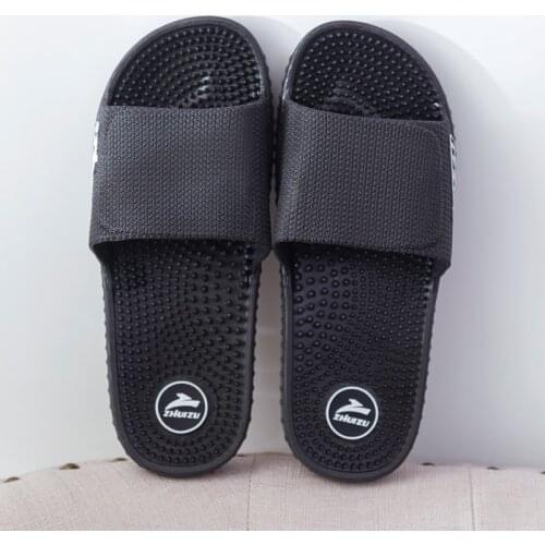 Bathroom slippers Massage slippers bath anti-slip slippers Mens womens home slippers mens shoes house slippers women shoes