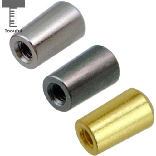 Tooyful Brass Internal Thread 3.5mm 3 Way Toggle Switches Knob Cap Tip Button for LP Electric Guitar Parts