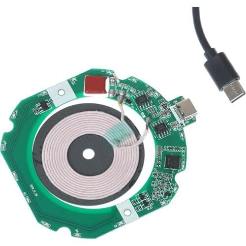 Universal 15W Qi Fast Wireless Charger PCBA Circuit Board Transmitter Module+Coil Charging