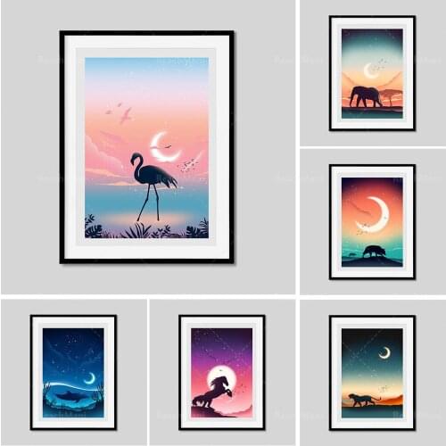 Impression animale, impression d'affiche, impression d'art, affiche, impression animale, idées cadeaux, décoration de la maison