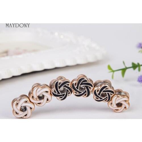 XT109 wholesale fashion magnet brooch flower headwear scarf hijab clips 12pcs/lot