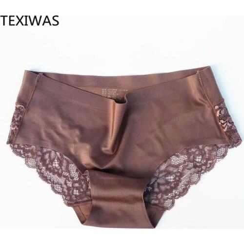 3 pcs/lot Sexy Lace Panties Seamless Women Underwear Briefs Nylon Silk for Ladies Bikini Cotton Lingerie