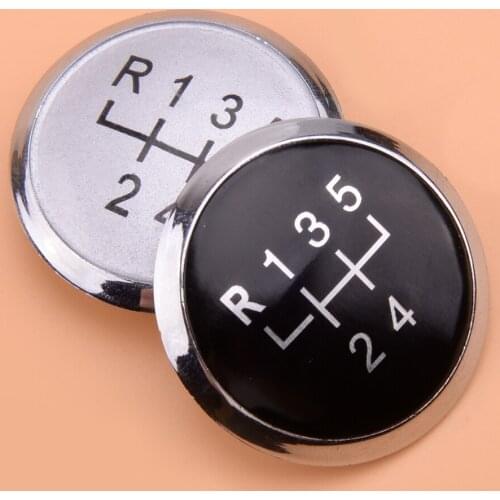 5 Speed Gear Stick Knob Badge Trim Cap Cover Emblem fit for VW Transporter T5 T5.1 2003 2004 2005 2006 2007 2008 2009 2010