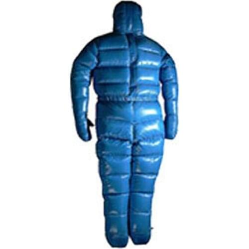 Athenaegis Customized 3000g White Goose Down Filling Siamese Down Jacket Polar Adventure Thermal Warm Waterproof Windproof Suit