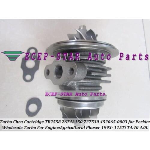 Free Ship Turbo Cartridge CHRA Core TB2558 452065 2674A150 452065-5003S 727530 For PERKIN-S Agricultural Phaser T4.40 4.0L 4L