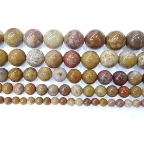 Natural Stone Beads Colorful Round Loose Beads For Making Jewelry 4/6/8/10/mm Beads For Jewelry Making Diy Bracelet necklace