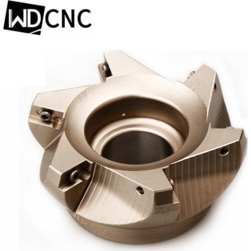 RAP 300R 50-22-4T 400R63-22-4T 400R 80-27-4T 75 Degree Positive Head CNC Milling Cutter face mill