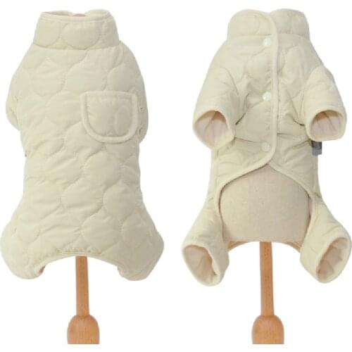 Puppy Small Dog Jumpsuit High Quality Warm Dog Clothes Winter Pet Coat Outfit Yorkshire Pomeranian Bichon Poodle Dog Clothing