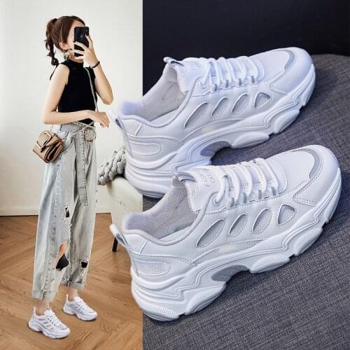 Womens Trainers shoes Womens Shoes Casual Shoes Spring Sneakers Mesh Woman-shoes Platform Running Breathable Womans Fashion