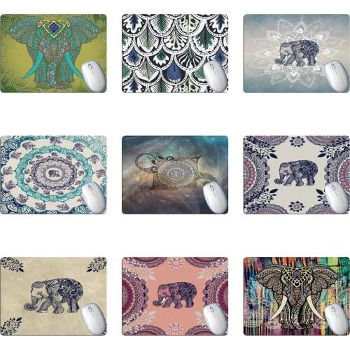 Elephant pattern keyboard pad rubber office computer keyboard pad mouse pad