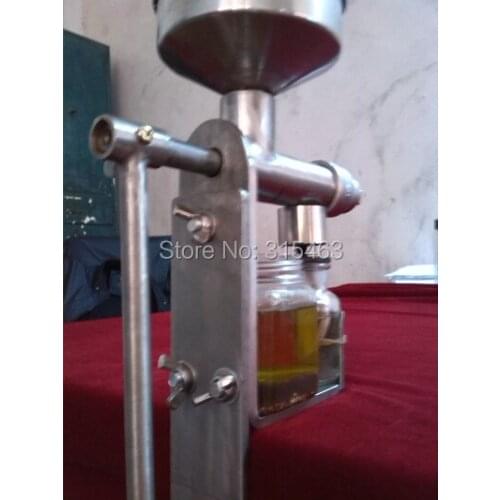 Manual The Third Generation Stainless Steel Mill Nut Seed Oil Expeller Hand Oil Press Sunflower Sesame Peanut Presser
