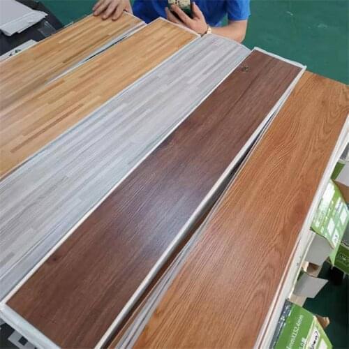 Self-Adhesive Floor Panel Tape for Room Decoration of New Design PVC Vinyl Floor Titles