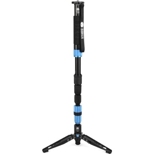 Sirui P-204SR Aluminum Photo Video Camera Monopod 8kg Max Load Mini Portable Tripod 4 Section Carrying Bag Free Shipping