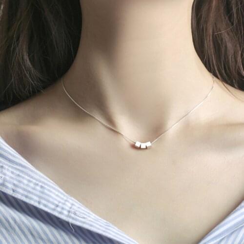 Vintage Cube Box Choker Necklace For Women Long Chains Statement Necklace 2021 New Trendy Jewelry Gift