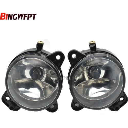 1pair Fog Light for VW Polo 9N 2005 2006 2007 2008 2009 Car Styling Front Bumper Fog Lamp 9006 Halogen Bulbs