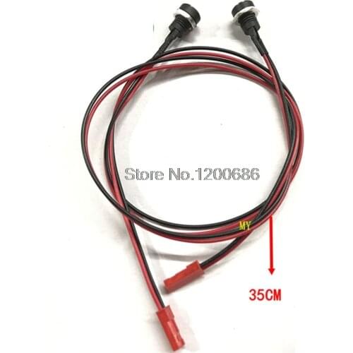 35CM 22AWG dupont 2P 2.54 connector to dc jack 5.5/2.1 female connector 5.5 2.1 DC dupont 2.54 Female
