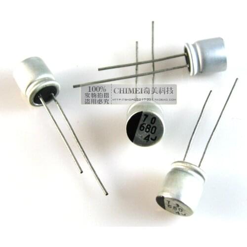 Aluminum Capacitor 680UF 4V Volume 8X7MM capacitor