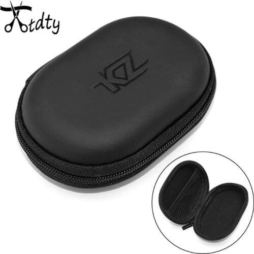 OOTDTY Earphone Bag Storage Box Original Earphones Holder Boxes USB Cable Wire Protective Case For KZ ZS10 ES4 ZSR ATR ED2 Bags