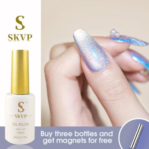 Cat Eye Gel Nail Polish UV Gel Nail Art Gel For Nail Semi Permanent Reflective Glitter Diamond polish Glow In The Gel Summer New